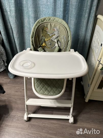 Стульчик для кормления happy baby berny v2