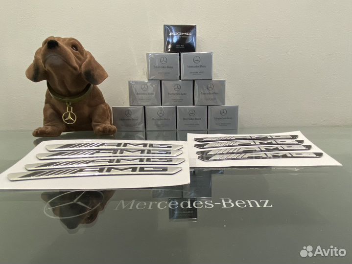 Наклейки AMG Mercedes Benz на колесные диски