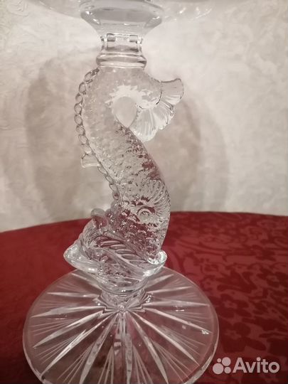 Ваза хрустальная фруктовница 