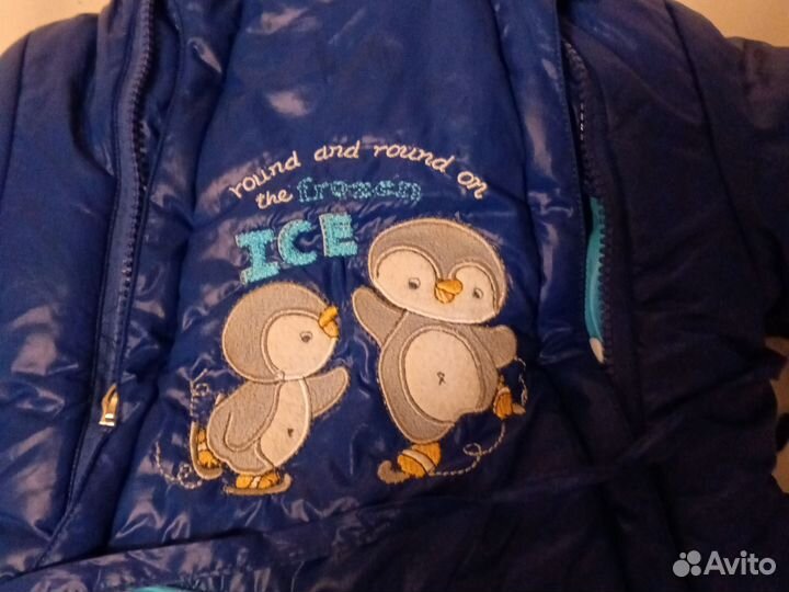 Комбинезон зима-осень 74 для мальчика