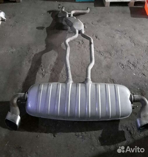 Глушитель Фольксваген Туарег 1