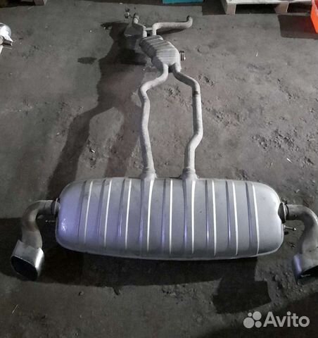 Глушитель Фольксваген Туарег 1