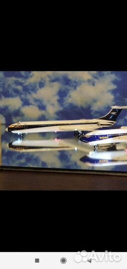 Модель самолёта DC-7;VC-10.Уникальные