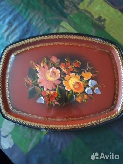 Поднос жостово СССР