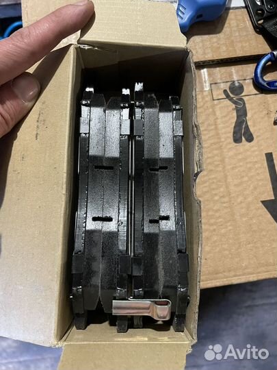 Nissan navara d40 тормозные колодки передние