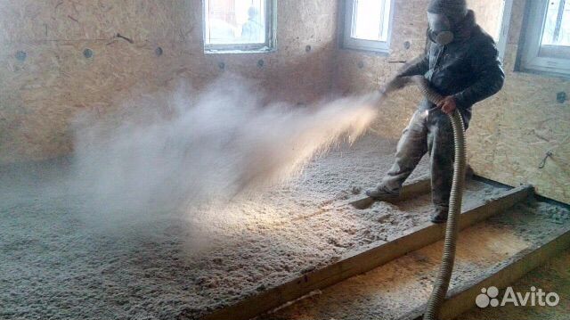 Утеплитель Эковата для кровли и мансады