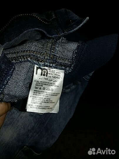 Шорты джинсовые Mothercare