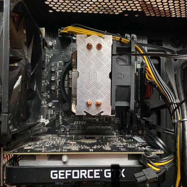 Игровой пк i3 9100f/ gtx1650 / 256ssd 512hdd /16gb