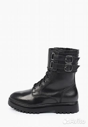 Ботинки женские 37 размер натуральная кожа mango