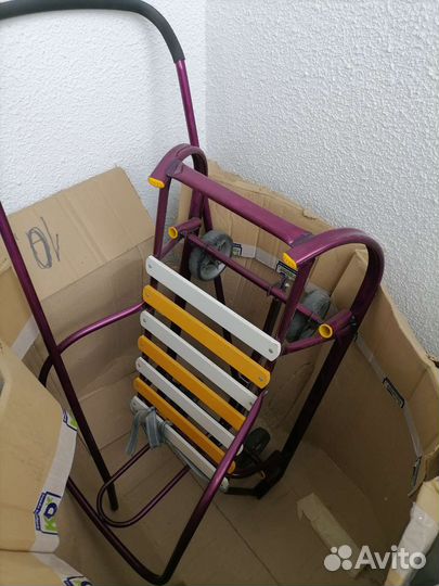 Детские санки с колесами