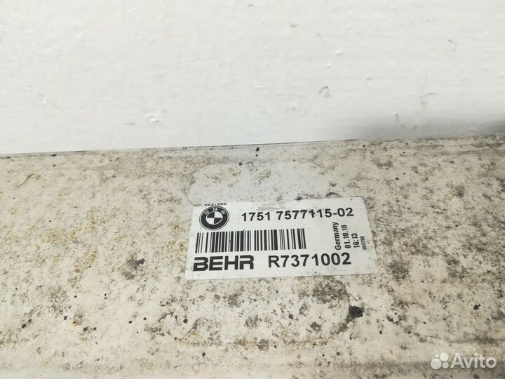 Интеркулер F10 N55 BMW