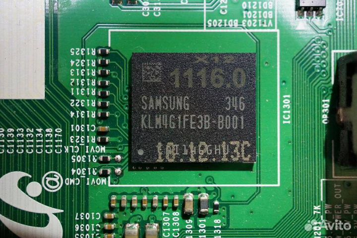 Emmc klm4g1fe3b-B001 (Прошитая) BN41-01958 и др