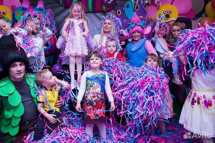 Аниматоры, химическое шоу, бумажное шоу