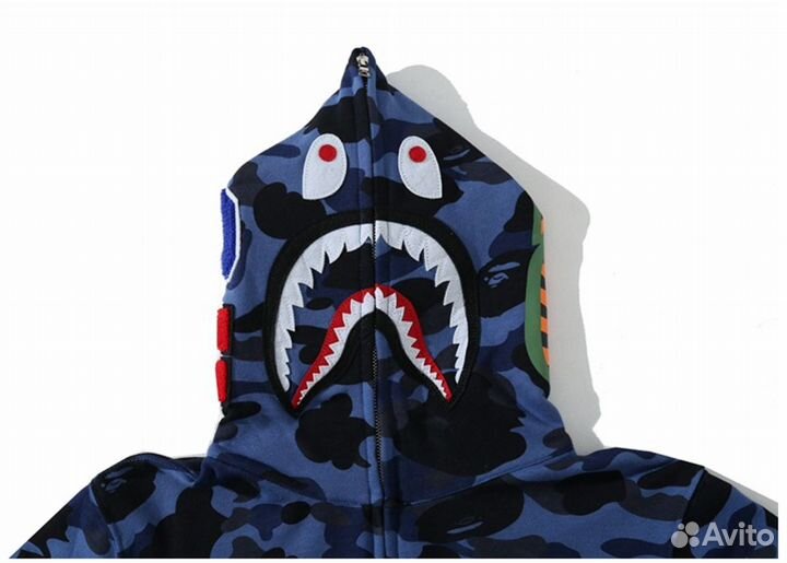 Зип худи bape