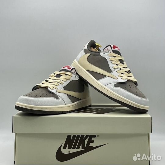 Кроссовки Travis Scott & Nike Air Jordan 1 Low