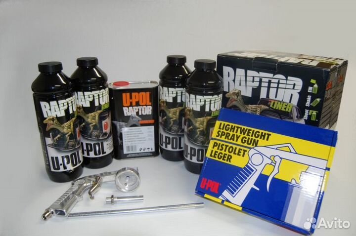Краска Raptor U POL раптор упол юпол