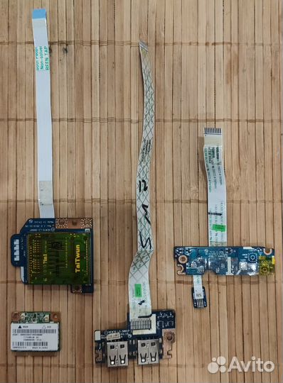 Компоненты ноутбука