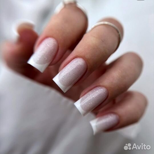 Маникюр с укреплением и покрытием гель-лак