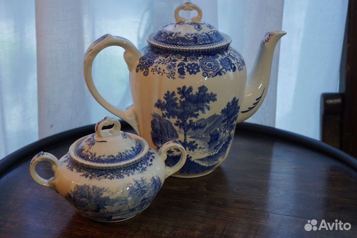 Набор чайник и сахарница. Villeroy &Boch