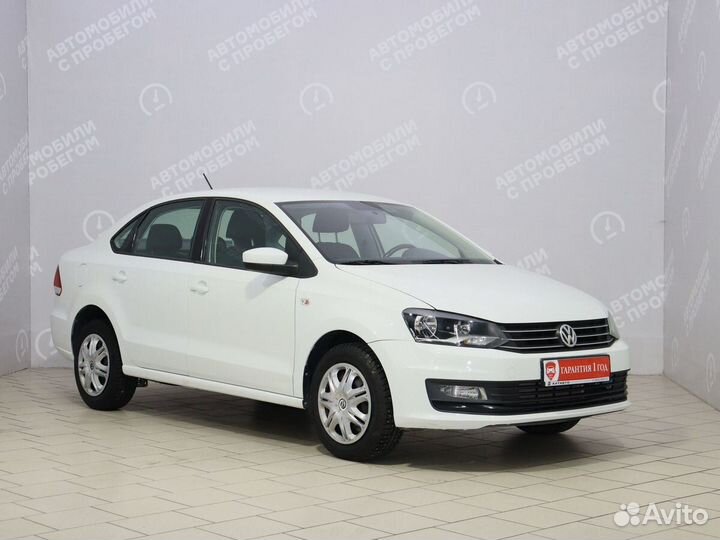 Volkswagen Polo 1.6 МТ, 2017, 103 000 км