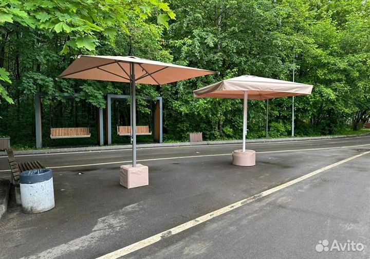 Уличный зонт для кафе.Москва