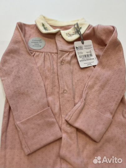 Комбинезон слип для девочки 62-68