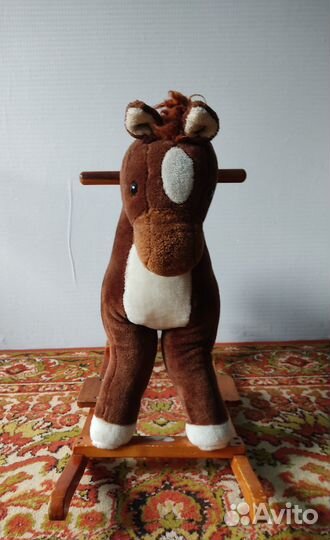 Детская лошадка качалка