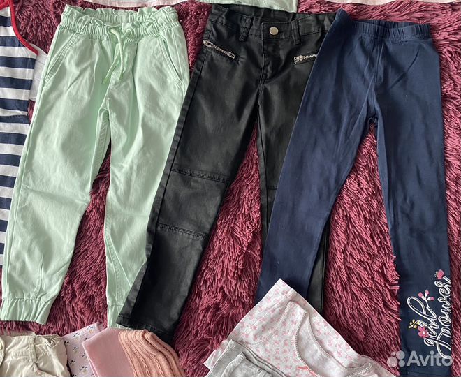 Фирменные вещи для девочки 110-116 (пакетом)