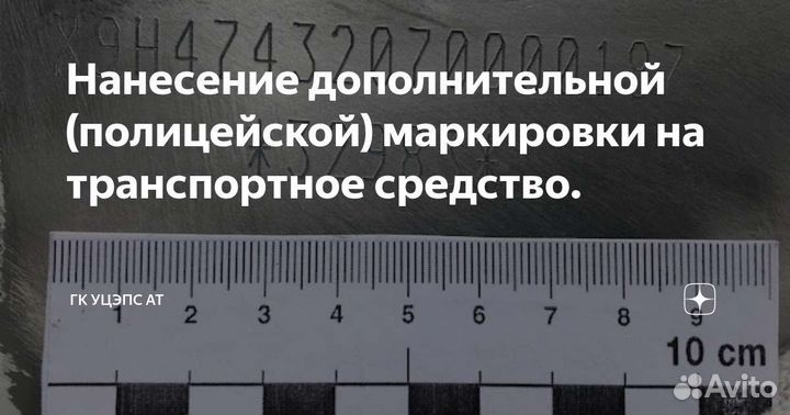 Дубликаты гос.номеров/Доп. маркировка ViN