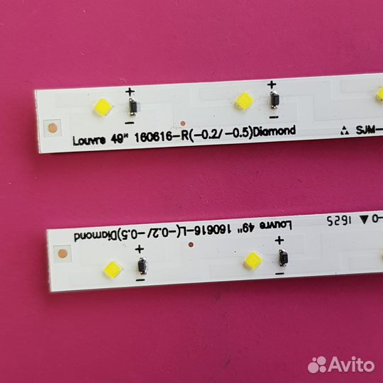 283 Подсветка Louvre 49 TV UE49K5100AU