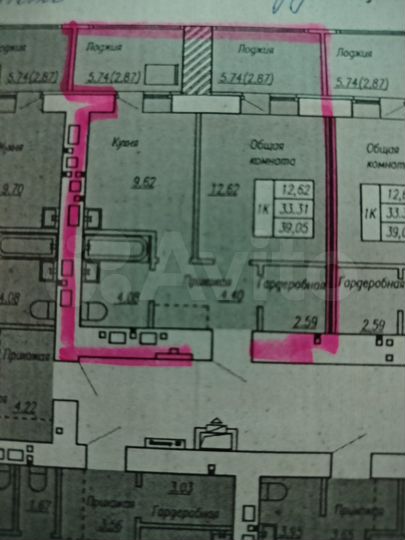Квартира-студия, 39 м², 14/17 эт.