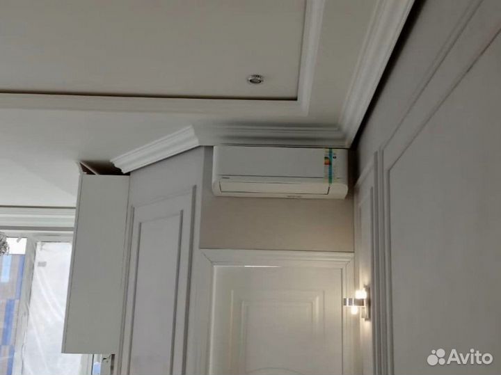 Закладка трассы под кондиционер