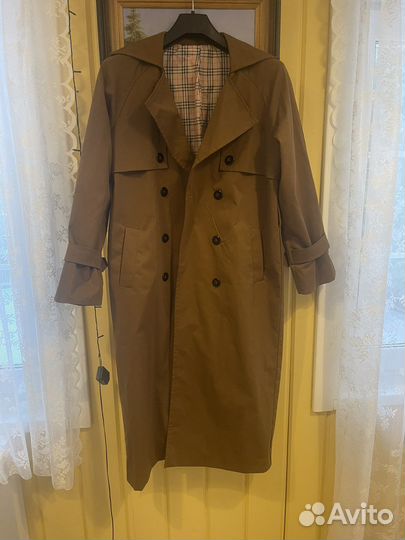 Тренчкот новый и валяный жилет-туника