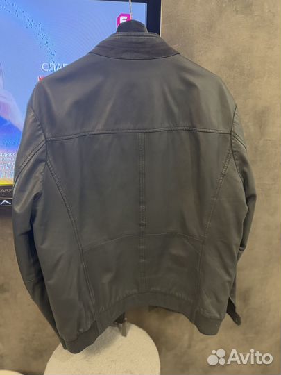 Кожаная куртка мужская