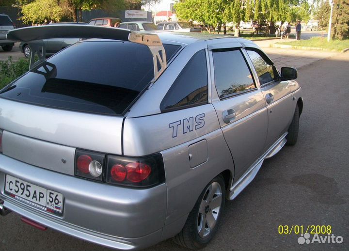 Спойлер на ваз 2112