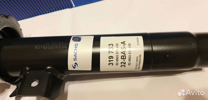 Передние амортизаторы Sachs BMW f30 f20 зад.привод