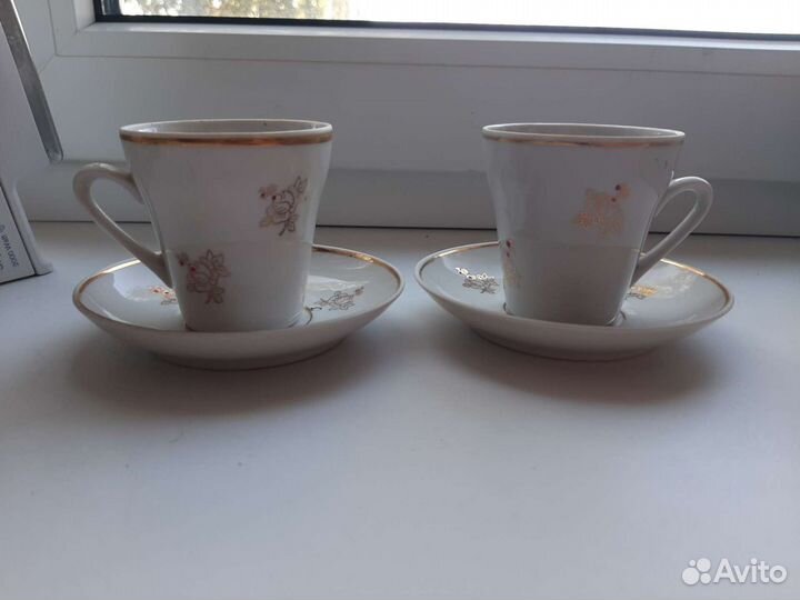 Фарфоровые чашки СССР