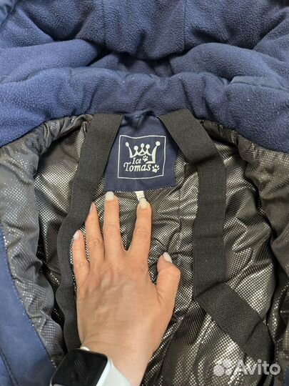 Зимний комбинезон для мальчика 110 tomas