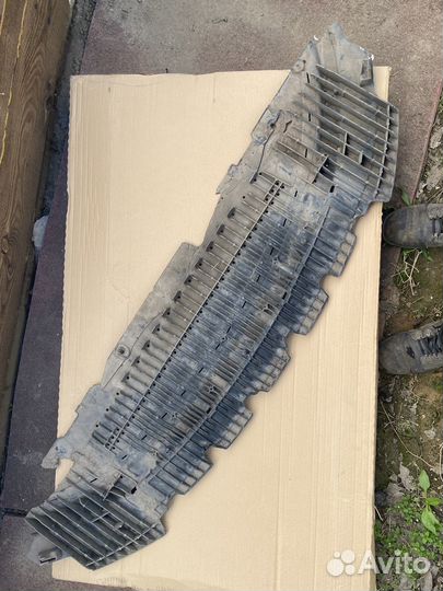 Защита переднего бампера audi a7