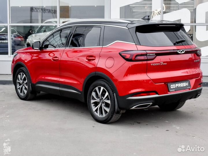 Chery Tiggo 7 Pro 1.5 CVT, 2021, 107 934 км