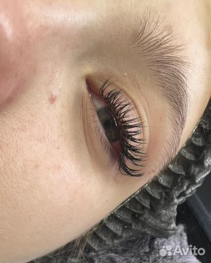 Наращивание ресниц модель