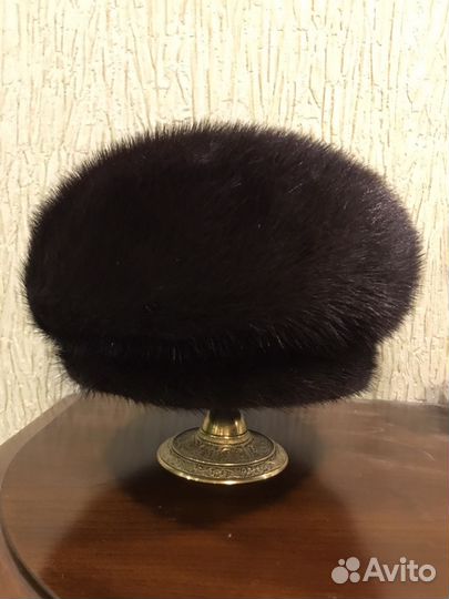 Берет норковый
