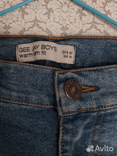 Джинсы для мальчика 164