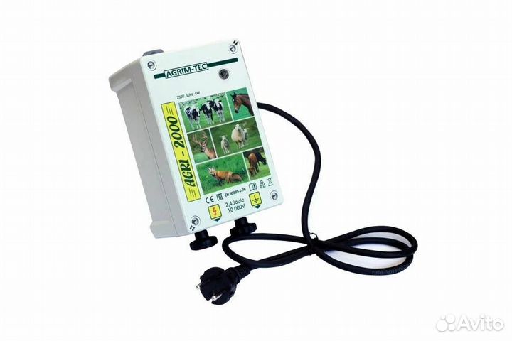 Электропастух agri 2000 / 2,4 Дж / 1,6 Дж / 35 км