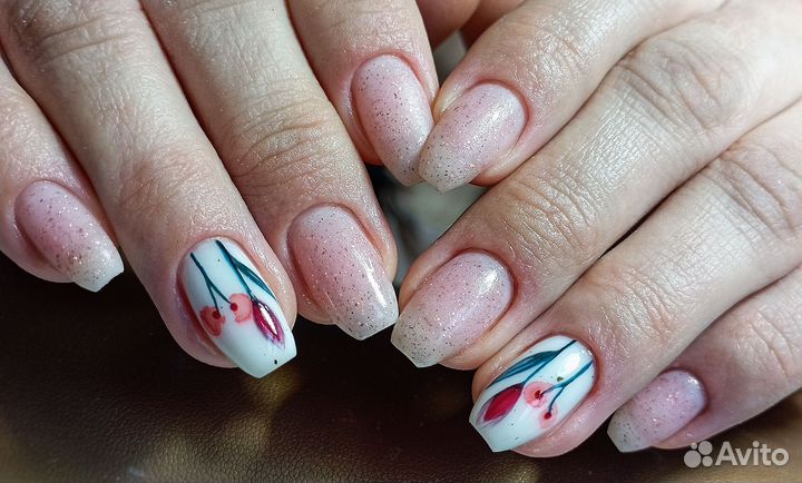 Маникюр-Педикюр,наращивание ногтей брагино