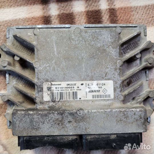 Эбу renault logan 1