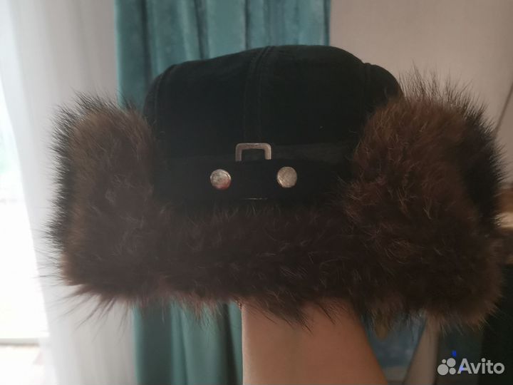 Мужская зимняя шапка ушанка