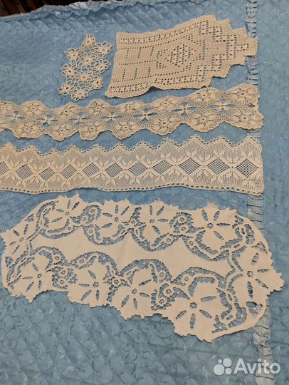 Кружевные салфетки ручной работы, винтаж