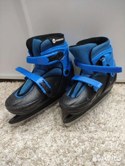 Коньки раздвижные 34 37