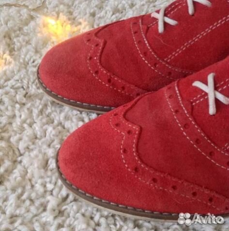 Туфли замшевые